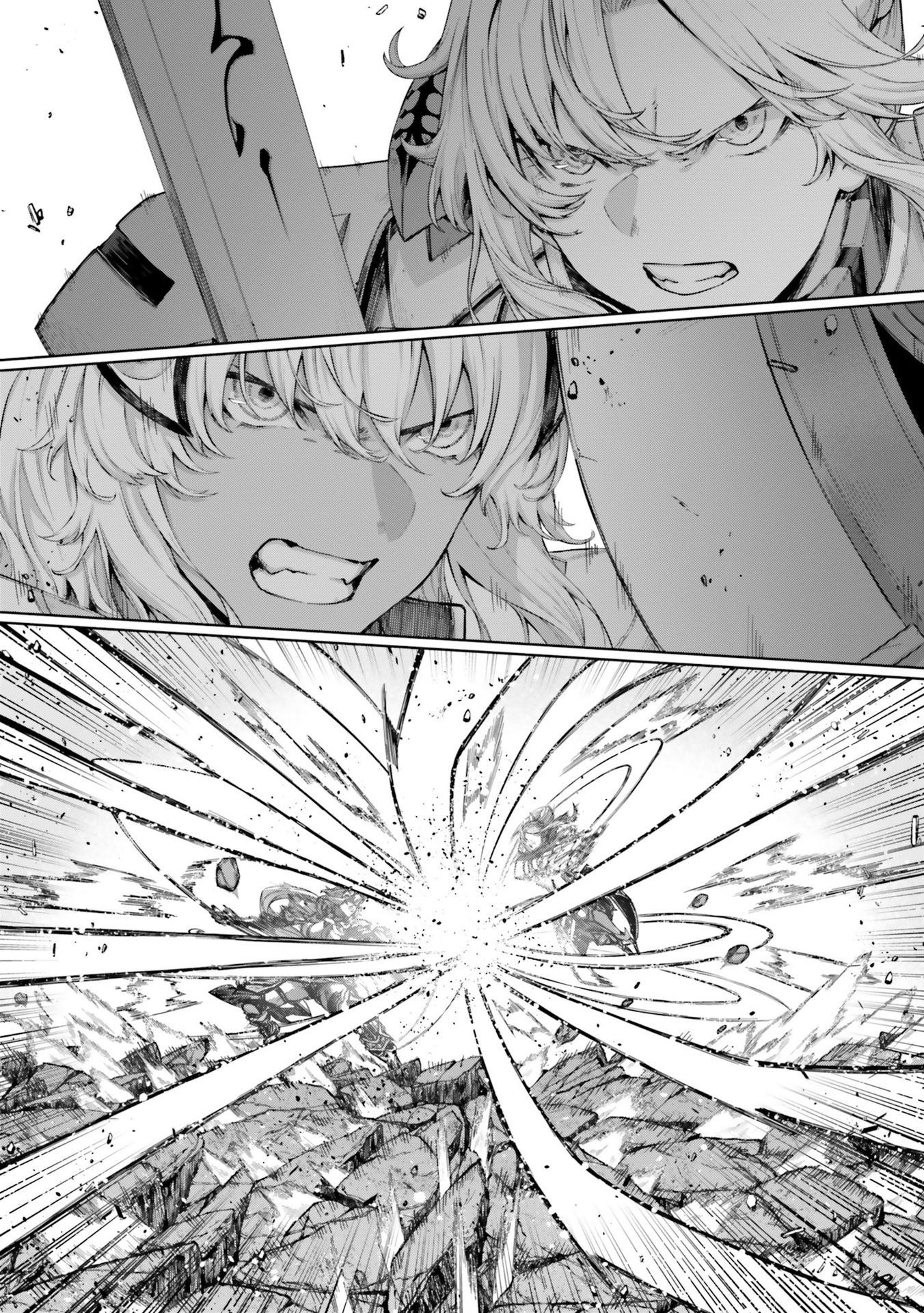 Fate/Grand Order Gouka Kenran Mugetsu Sakuhinshuu - Chapter 4: Mordred Vs Caenis