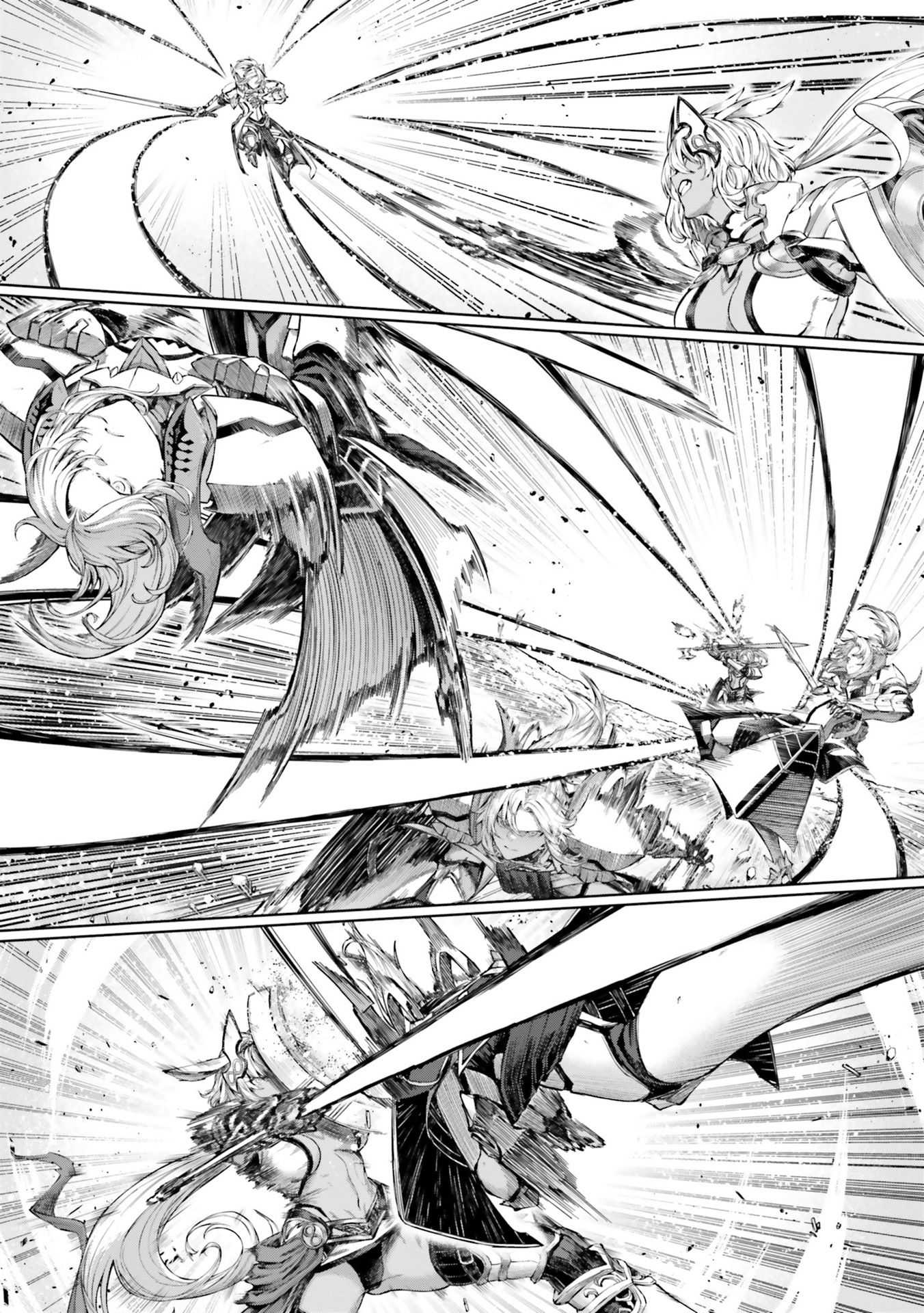 Fate/Grand Order Gouka Kenran Mugetsu Sakuhinshuu - Chapter 4: Mordred Vs Caenis