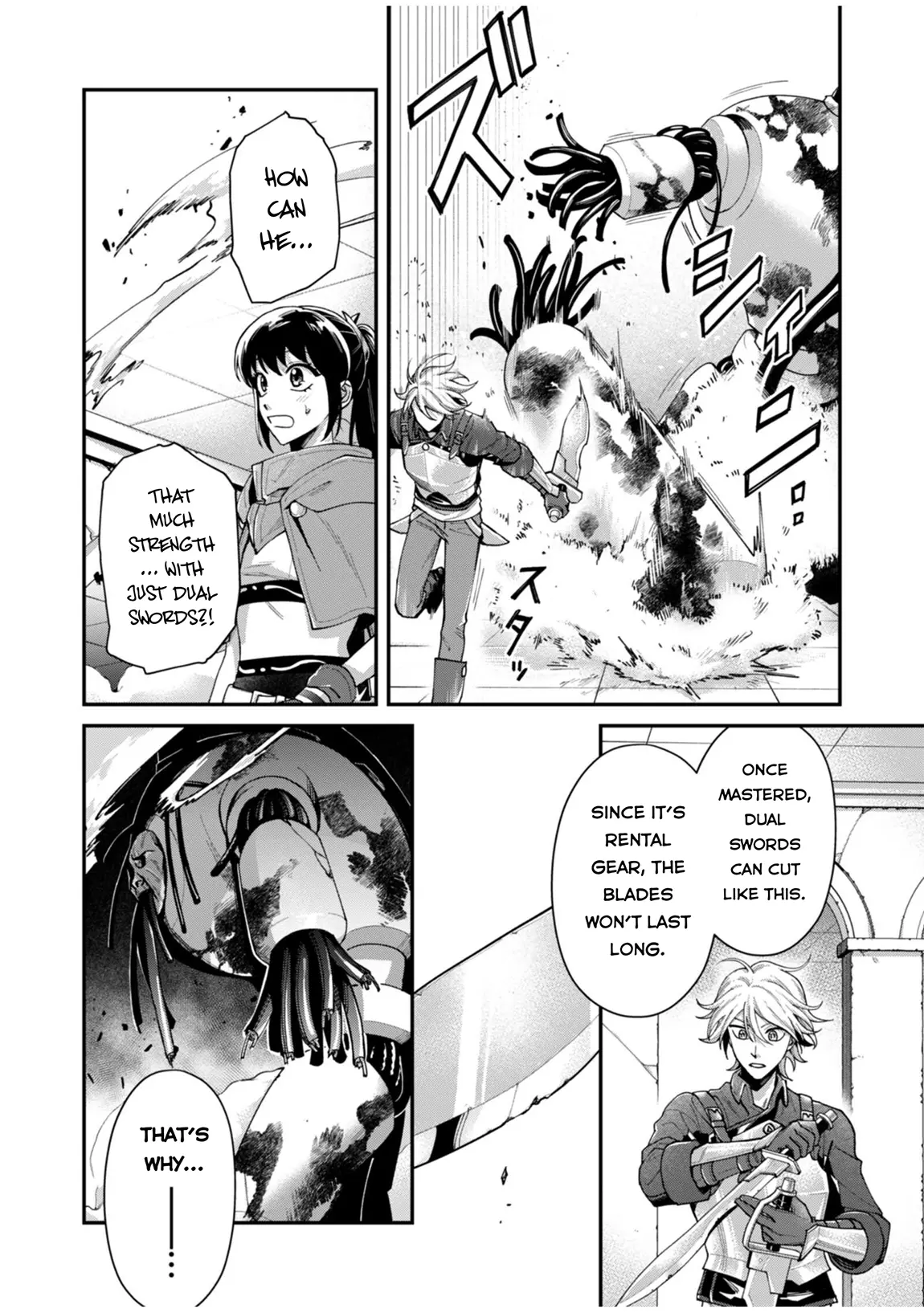 Moto Saikyou Kouryakusha, Nozomanu Dungeon Haishin De Musou Shite Shimasu - Chapter 3: The Twin-Blade Silver-Haired Swordsman