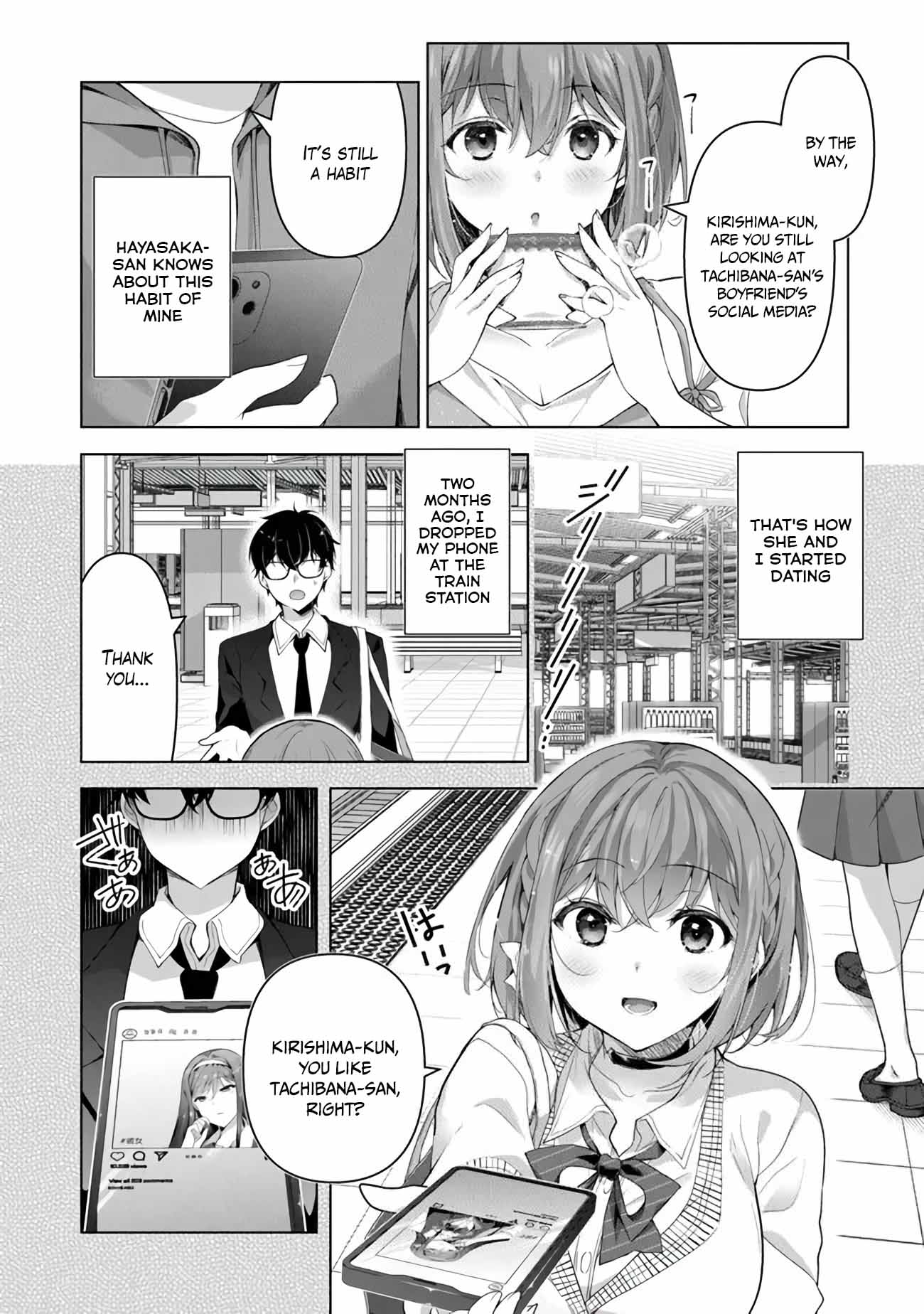 I Don't Mind Being Second Girlfriend - Vol.1 Chapter 2.2: Why?