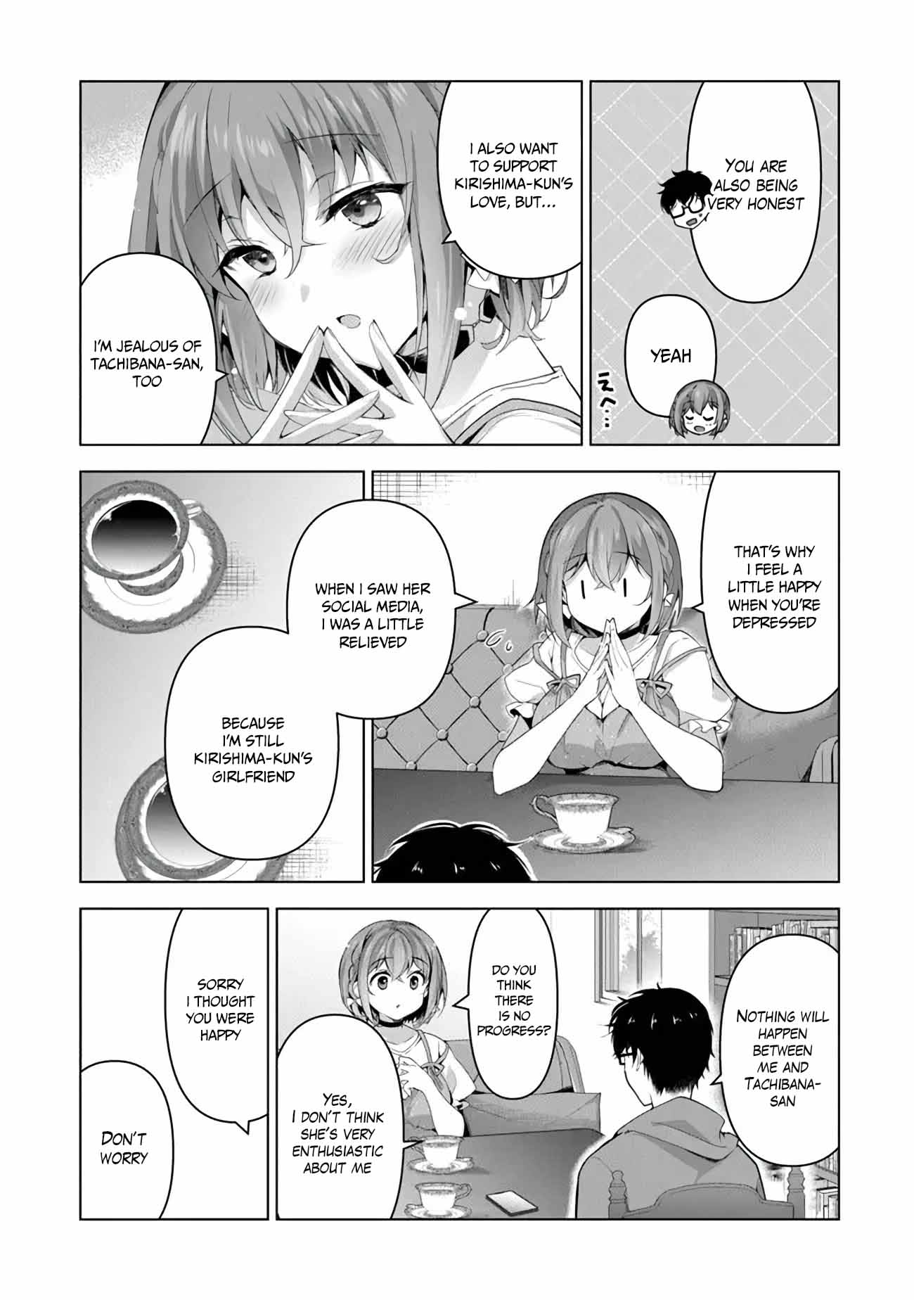 I Don't Mind Being Second Girlfriend - Vol.1 Chapter 2.2: Why?