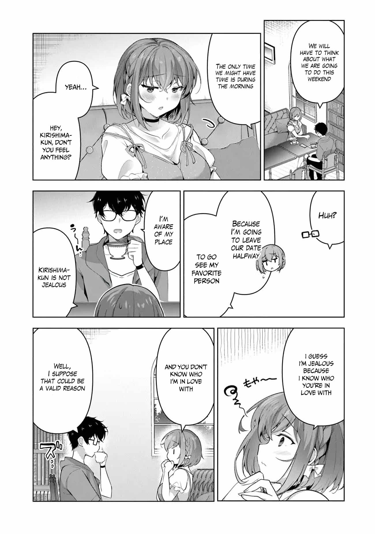 I Don't Mind Being Second Girlfriend - Vol.1 Chapter 2.2: Why?