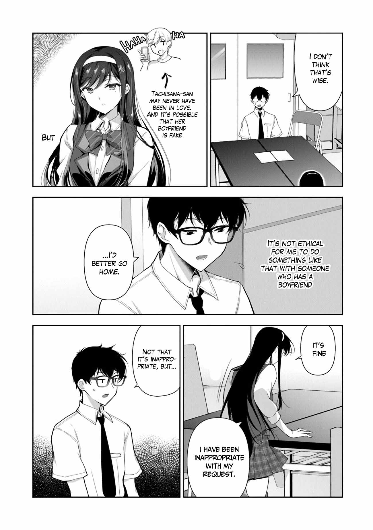 I Don't Mind Being Second Girlfriend - Vol.1 Chapter 2.1: Why?