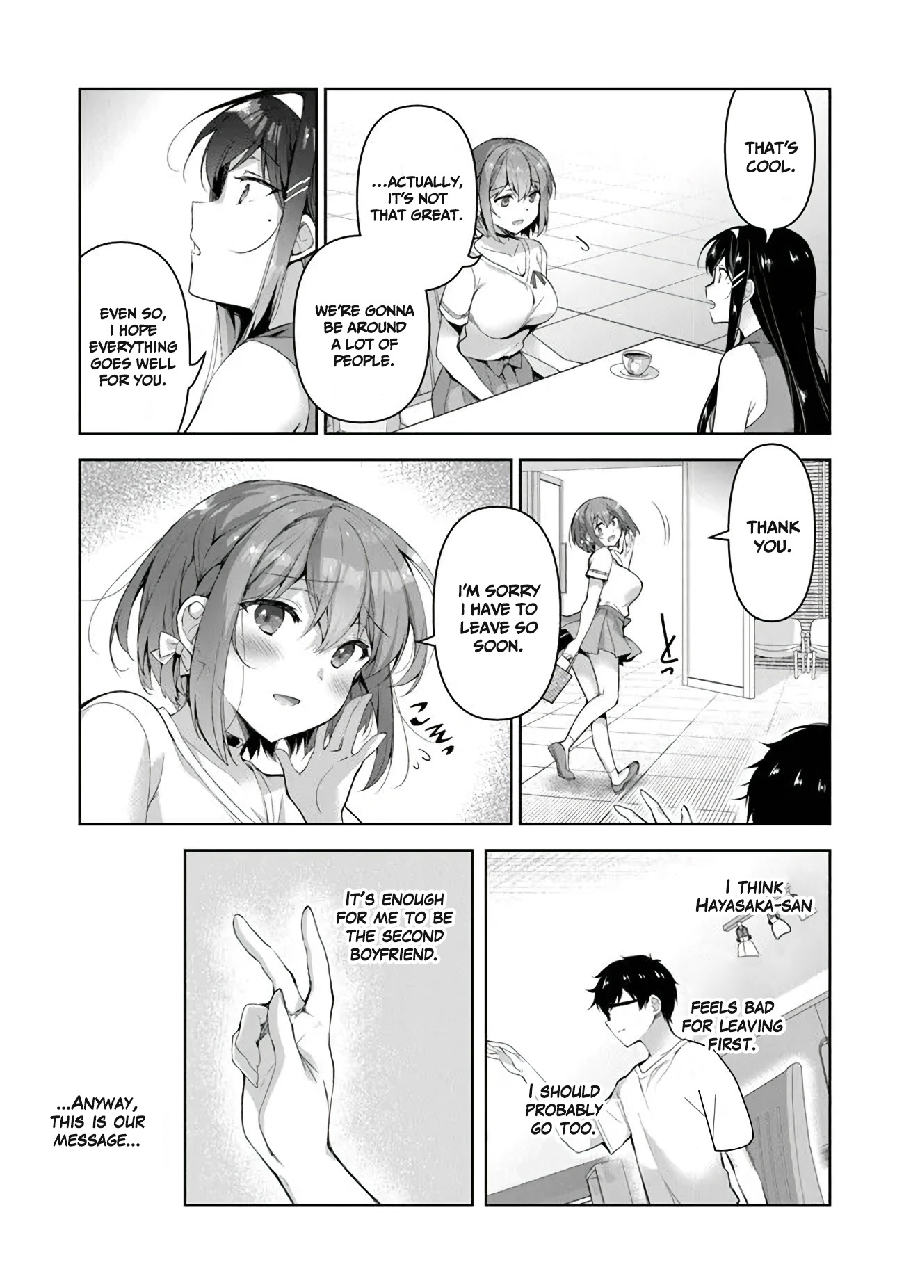 I Don't Mind Being Second Girlfriend - Vol.1 Chapter 3.1: Don't You Like It?