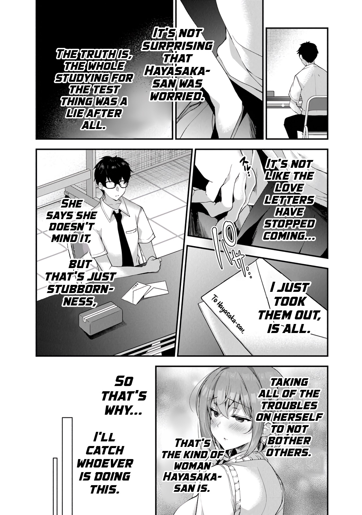 I Don't Mind Being Second Girlfriend - Chapter 4.1: The Nameless Letter