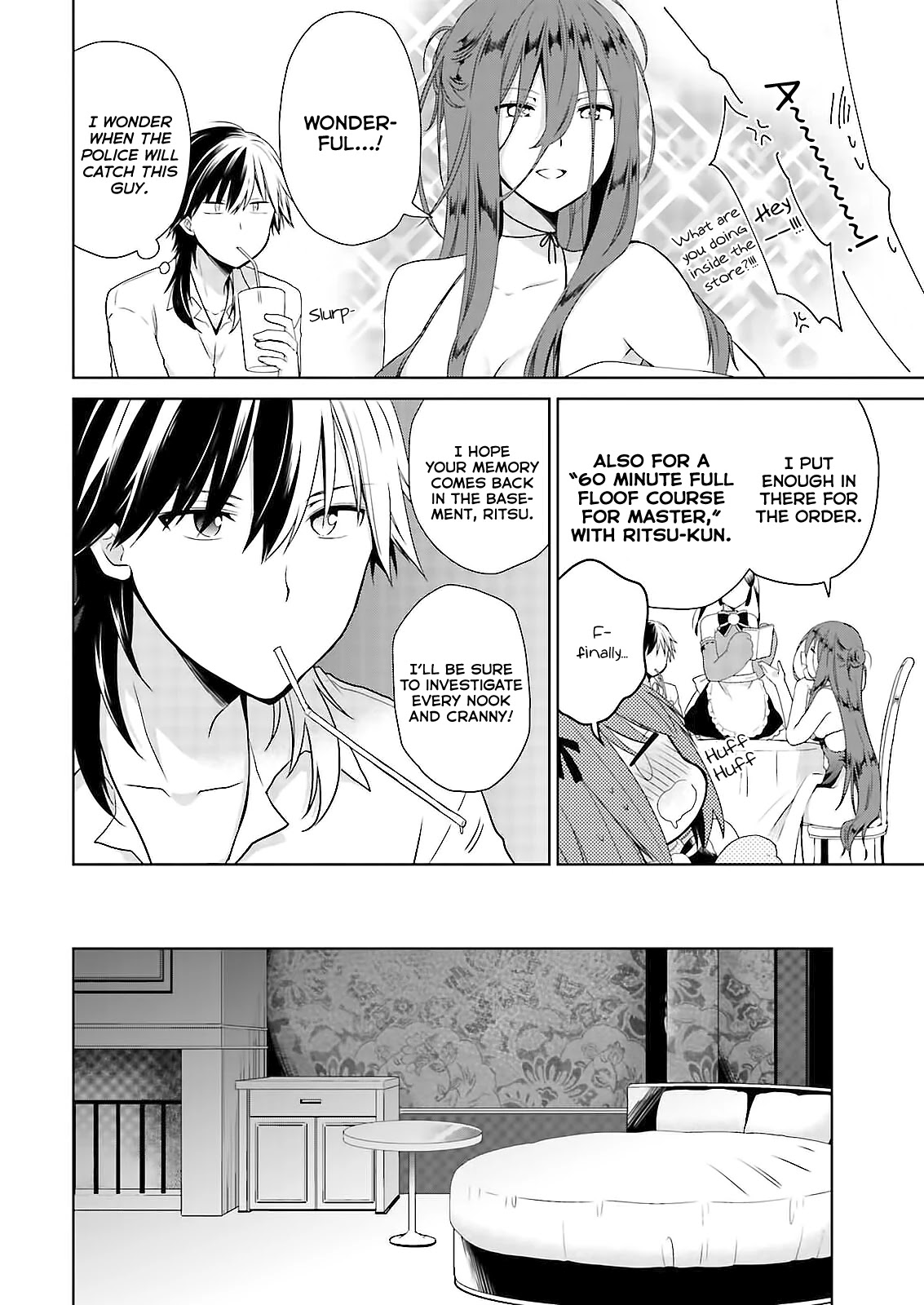 Asmodeus Wa Akiramenai - Chapter 46.2: Is Your Order Yuri?