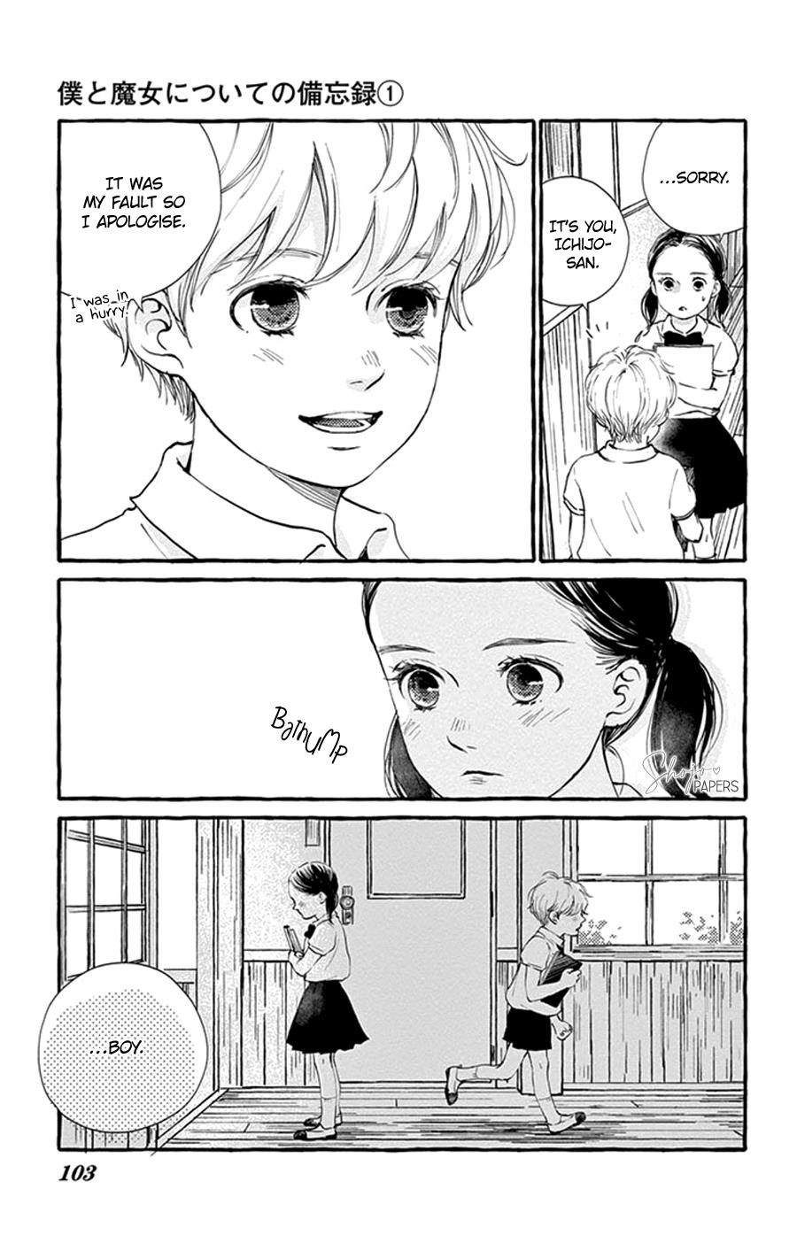 Boku To Majo Ni Tsuite No Bibouroku - Vol.1 Chapter 4