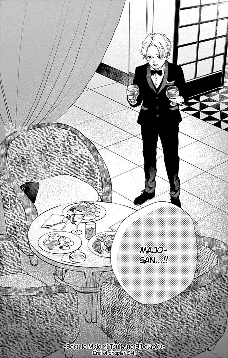 Boku To Majo Ni Tsuite No Bibouroku - Vol.1 Chapter 4