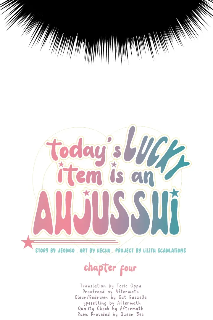 Today's Lucky Item Is An Ahjusshi - Chapter 4