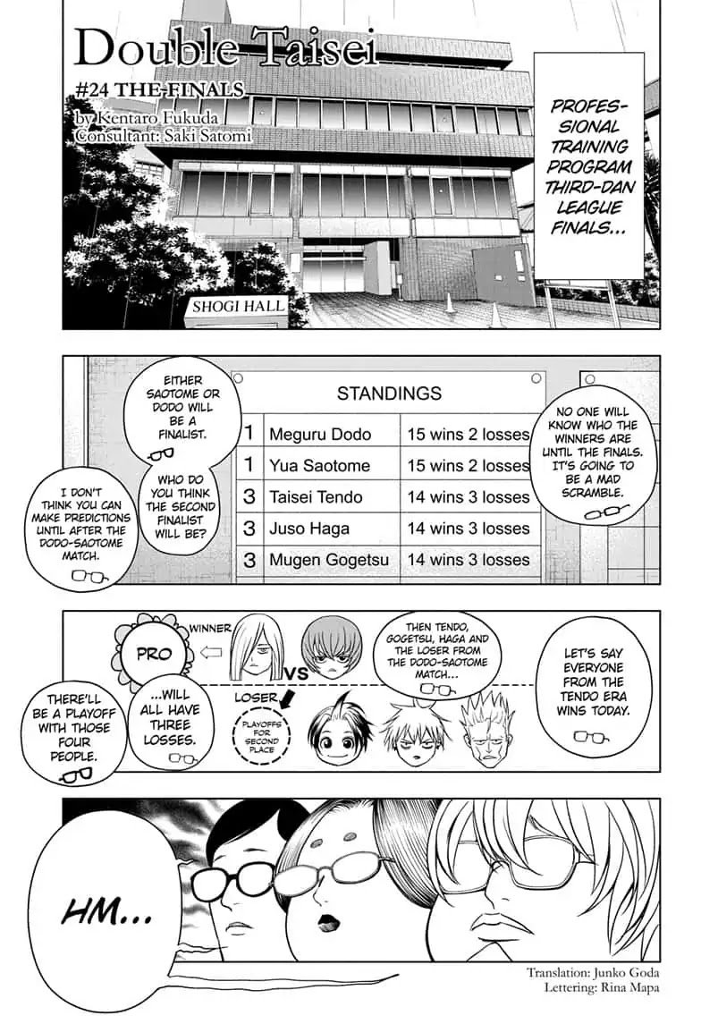 Double Taisei - Chapter 24: #24 The Finals