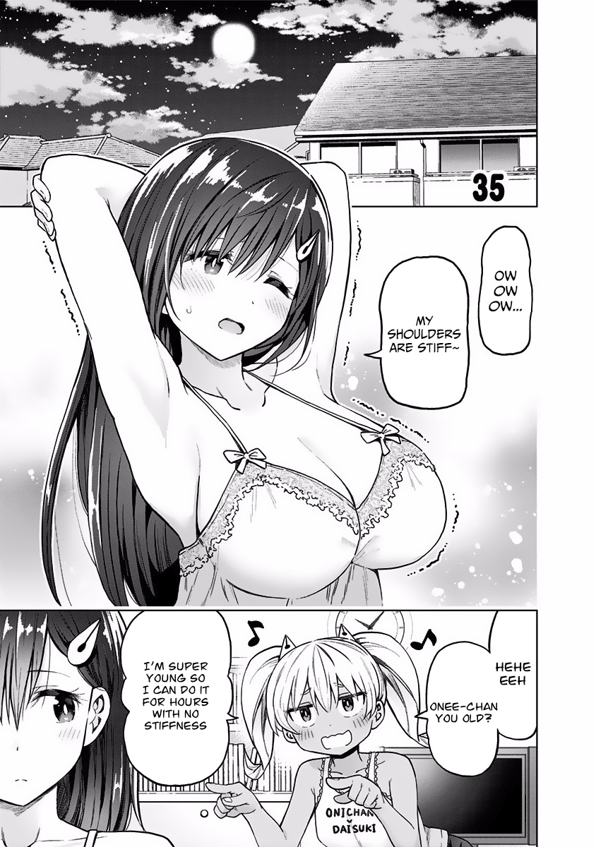 Saotome Shimai Ha Manga No Tame Nara!? - Vol.4 Chapter 35: If Saotome Noan Does It  For A Massage!?