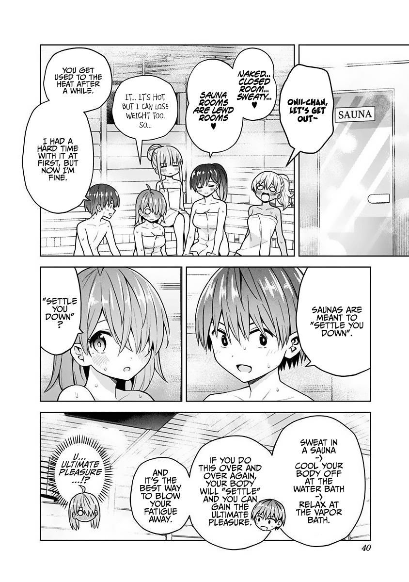 Saotome Shimai Ha Manga No Tame Nara!? - Vol.9 Chapter 75: If Maisora Angel Did It For The Market Bathhouse!?