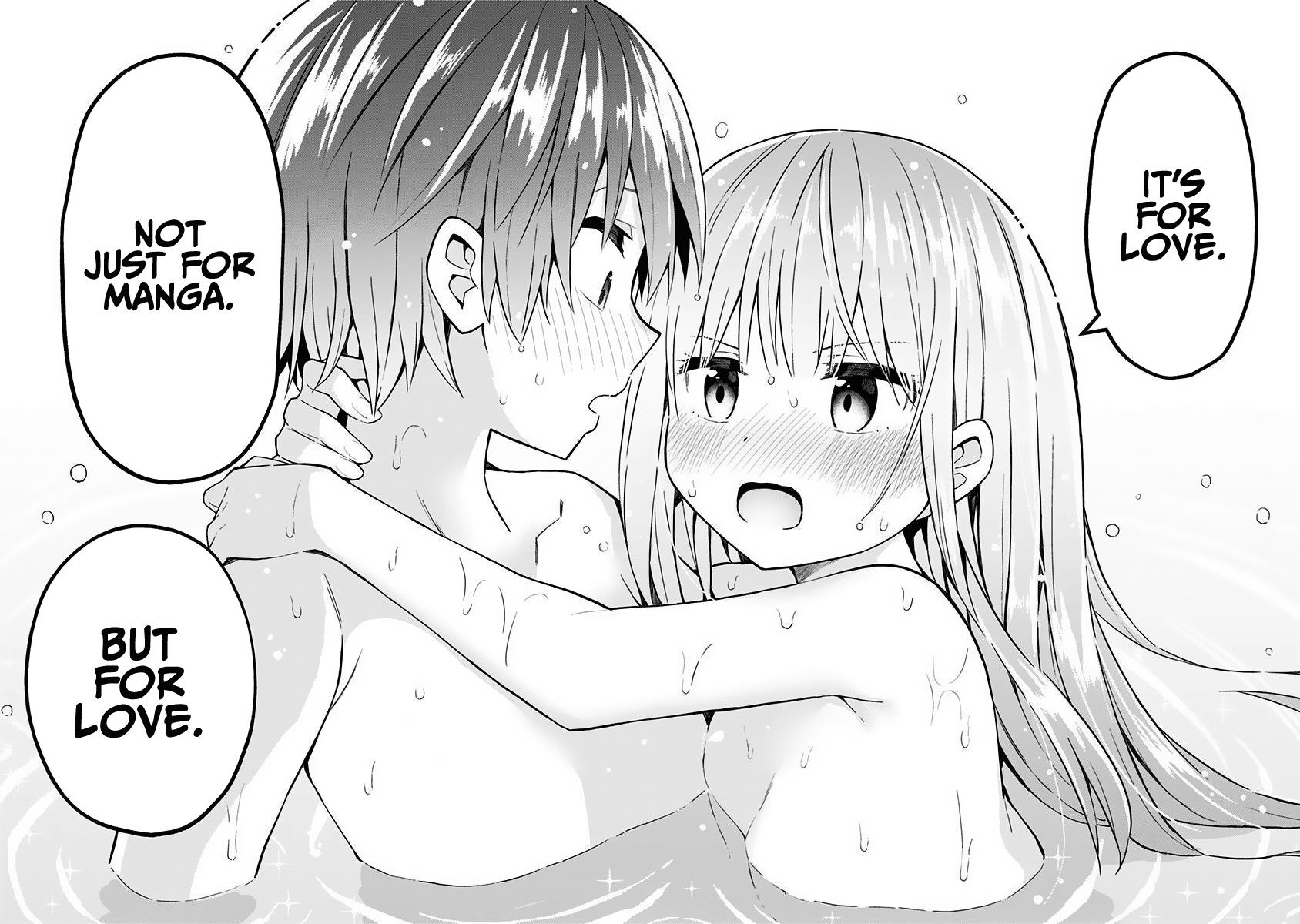 Saotome Shimai Ha Manga No Tame Nara!? - Vol.9 Chapter 75: If Maisora Angel Did It For The Market Bathhouse!?