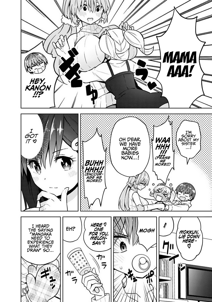 Saotome Shimai Ha Manga No Tame Nara!? - Vol.9 Chapter 73: If Takinami Melon Does It For Motherly Qualities!?