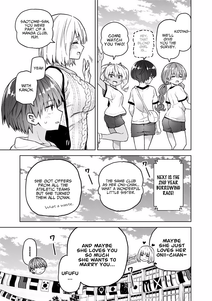 Saotome Shimai Ha Manga No Tame Nara!? - Vol.4 Chapter 36: If Saotome Kanon Did It For The Athletic Festival!?