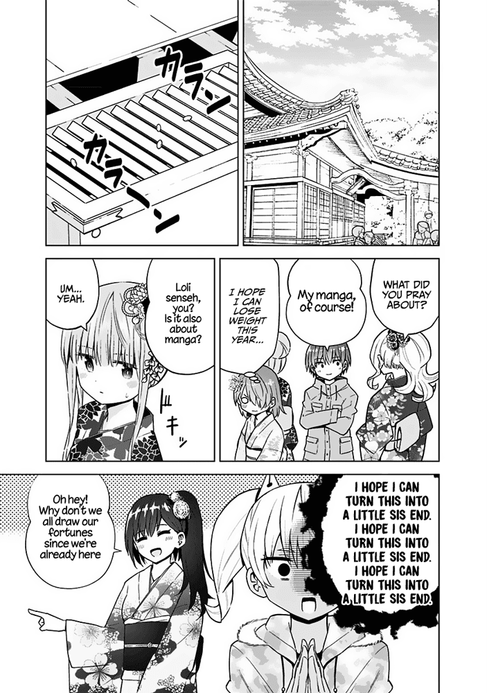 Saotome Shimai Ha Manga No Tame Nara!? - Chapter 67: If Saotome Kanon Does It For The First Temple Visit!? ①