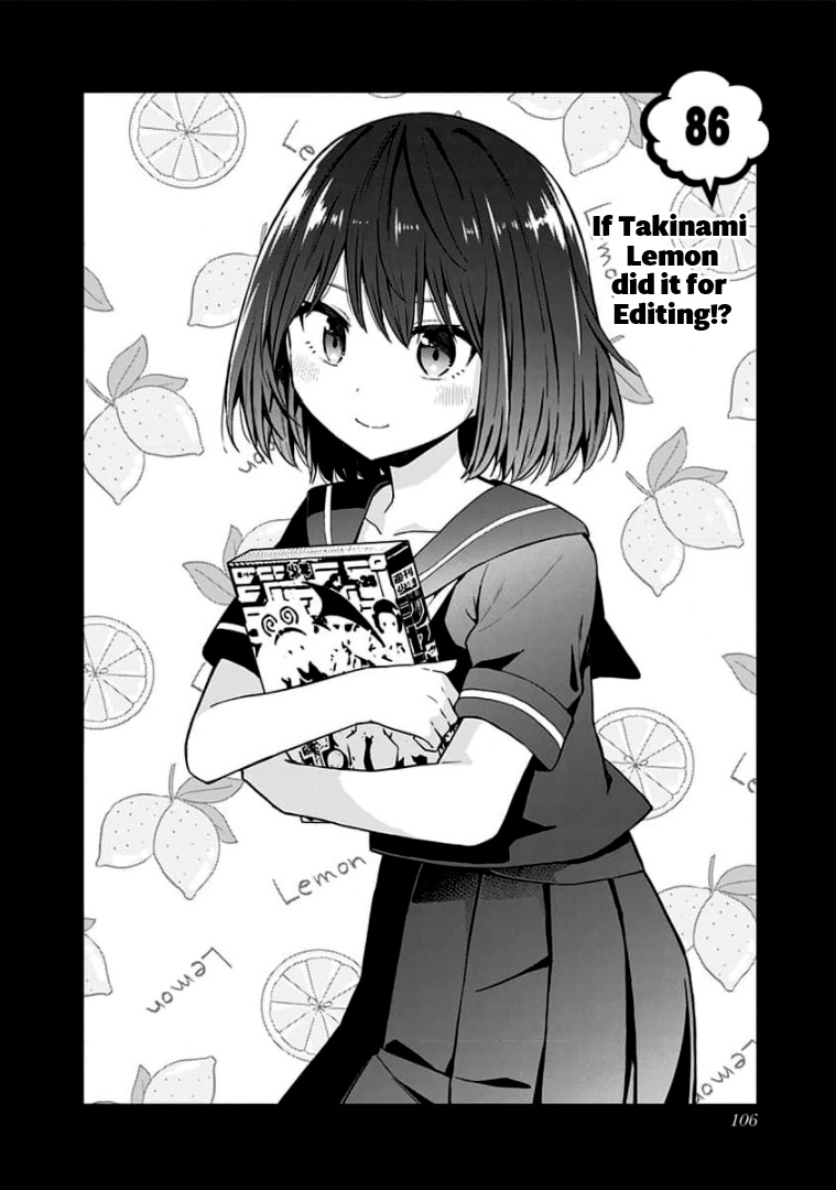 Saotome Shimai Ha Manga No Tame Nara!? - Vol.10 Chapter 86: If Takinami Lemon Did It For Editing!?