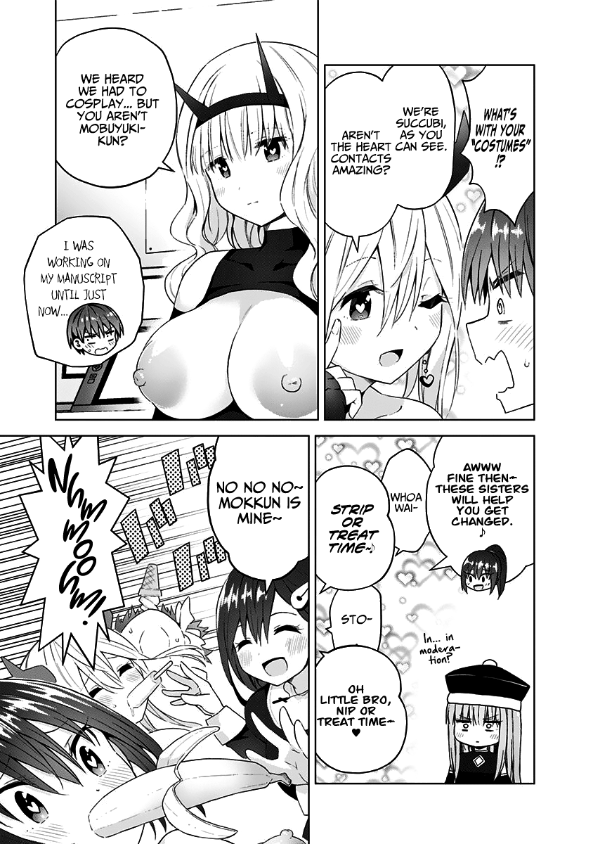 Saotome Shimai Ha Manga No Tame Nara!? - Vol.6 Chapter 54: If The Saotome Sisters Did It  For The Halloween Party!?