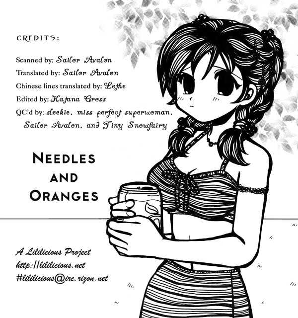 Hari To Orange - Vol.1 Chapter 1 : Needles And Oranges  A Fun Summer Vacation