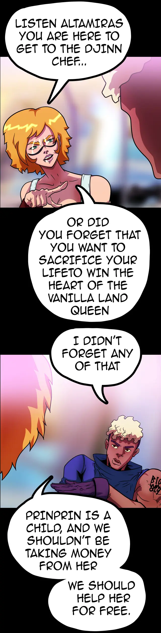 Vanilla Land - Chapter 52: Nothing Is Free Here