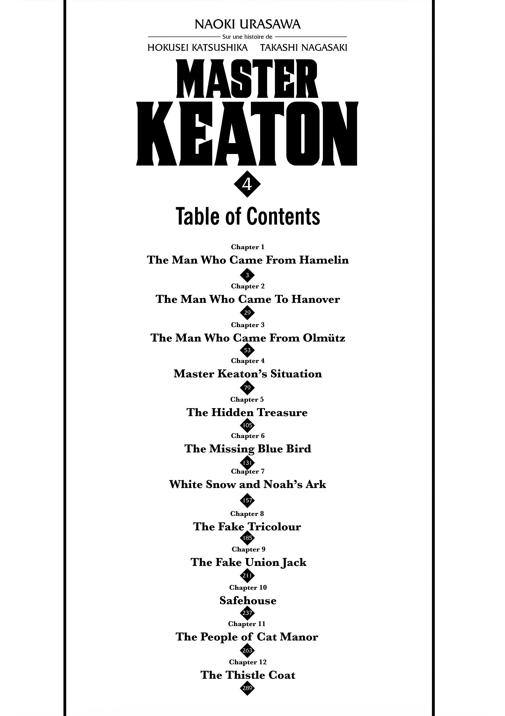 Master Keaton - Vol.4 Chapter 37: The Man Who Came From Hamelin