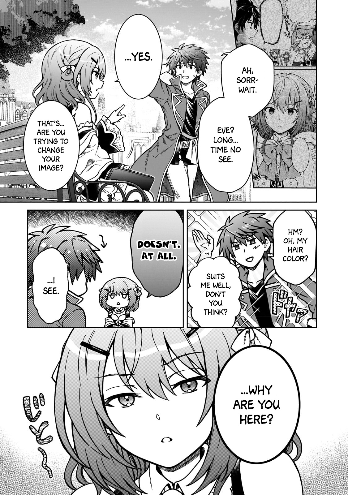 I’m A D-Rank Adventurer, For Some Reason I Got Recruited Into A Hero Party, And Now The Princess Is Stalking Me - Chapter 17: For Some Reason I Went On A Lunch Date With An Acquaintance