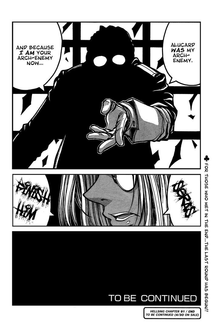 Hellsing - Chapter 91 : Black Onyx (4)