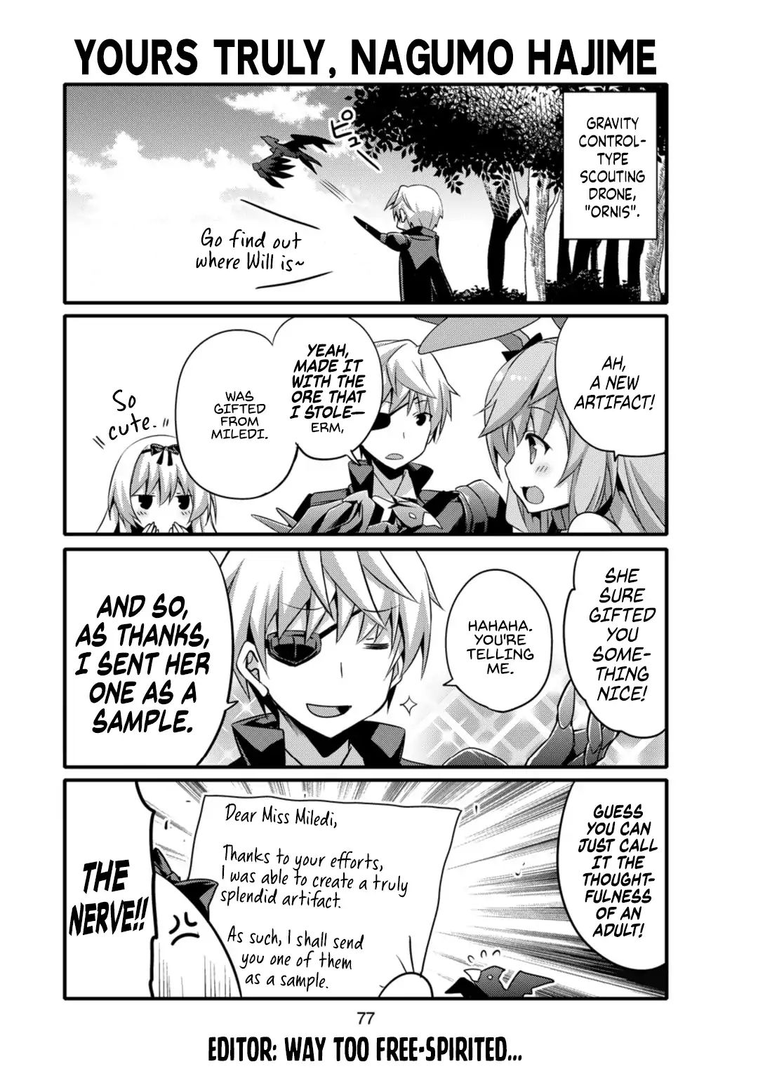 Arifureta: I Love Isekai - Chapter 7: Black Dragon