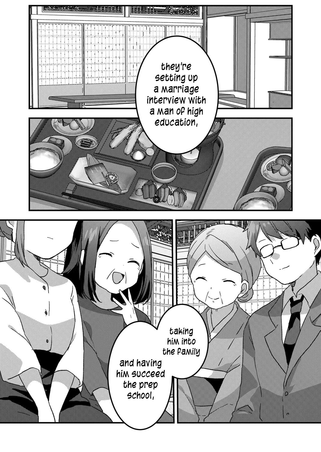 Kuzu Rouninsei, Jinsei Ga Tsurai No De Yoru No Onee-San Wo Yondemita - Chapter 54: The Scumbag's Marriage Interview