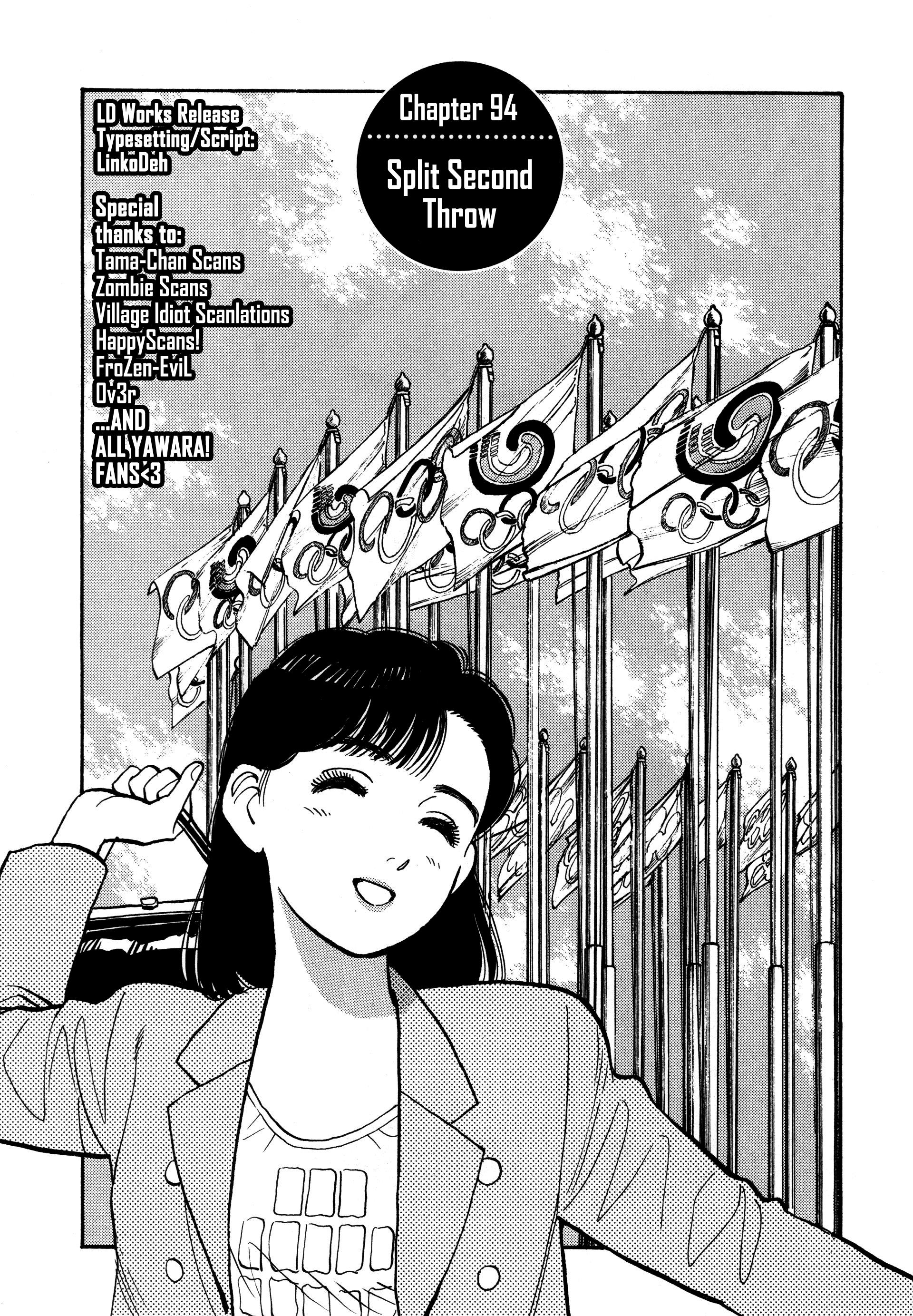 Yawara! - Vol.9 Chapter 94: Split Second Throw