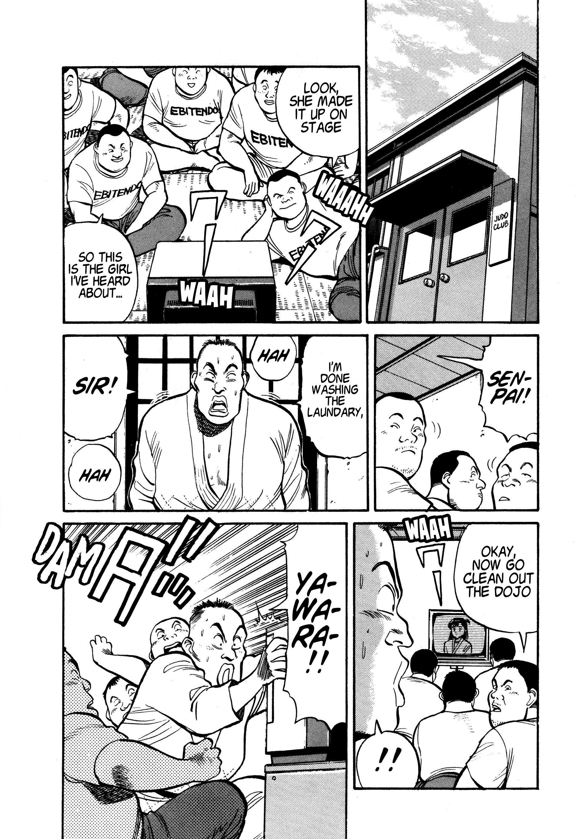 Yawara! - Vol.9 Chapter 94: Split Second Throw