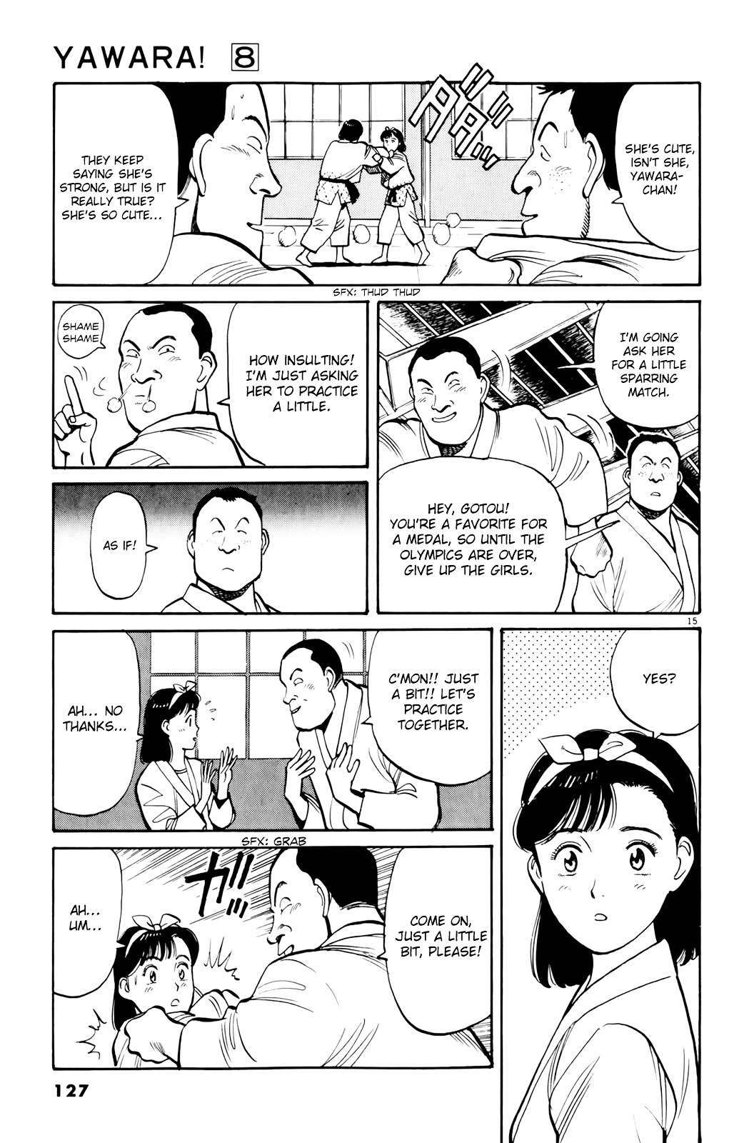 Yawara! - Vol.8 Chapter 87 : Training Camp Princess