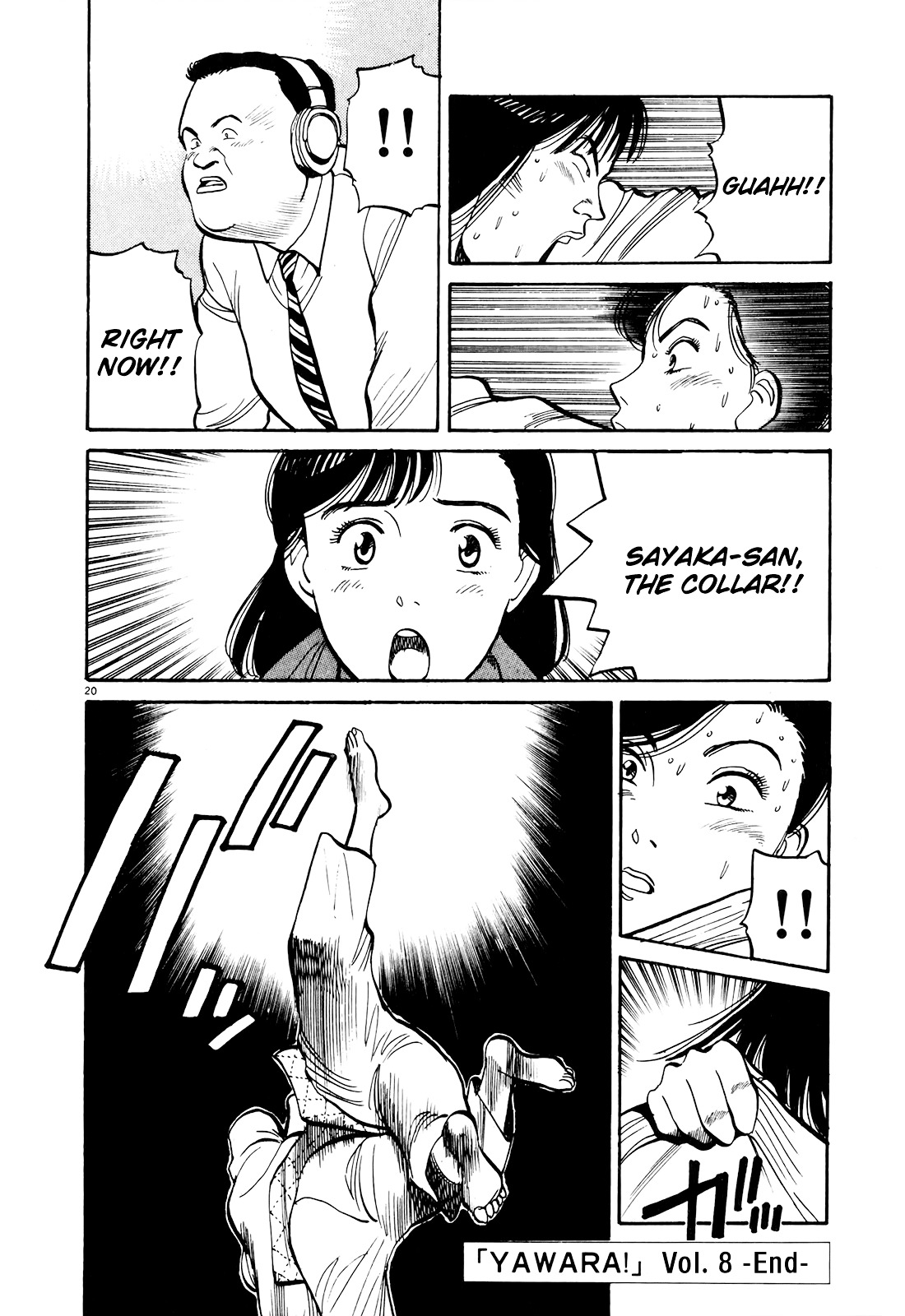 Yawara! - Vol.8 Chapter 92 : Watch Out Honami Sayaka