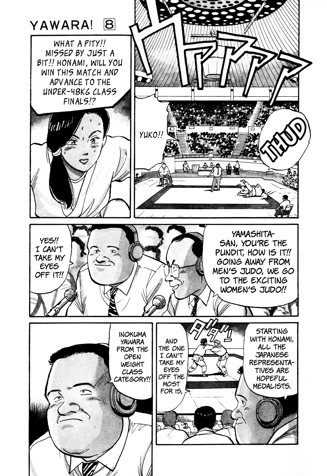 Yawara! - Vol.8 Chapter 91 : Front Lines Of The Open Weight Class