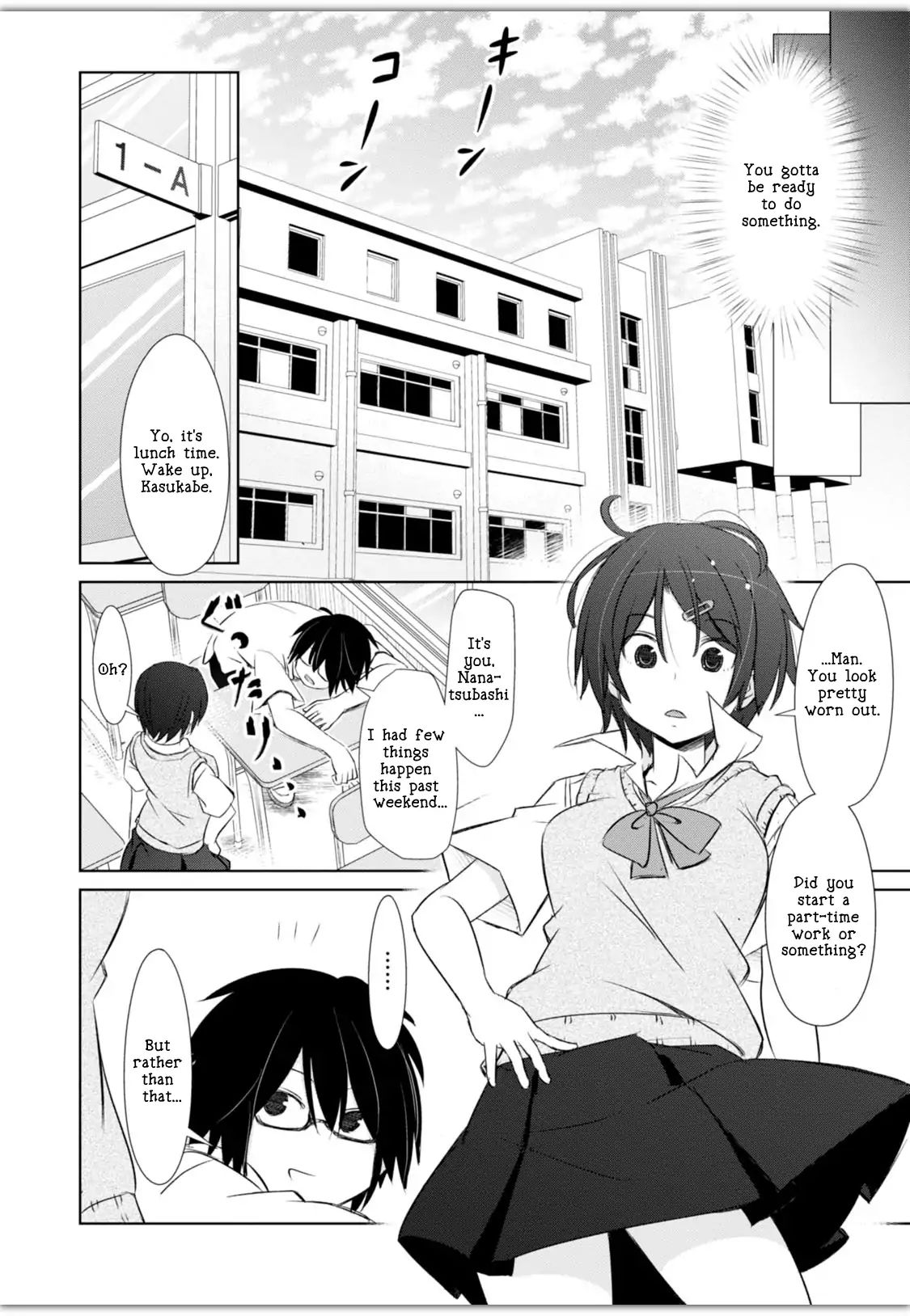 Chinchin Kemokemo - Vol.1 Chapter 3: Classmate No Hentai Megane Ga Joshichuugakusei Wo Shitsukeru Hanashi "The Story Of How A Bespectacled Hentai Classmate Trained A Middle School Girl."