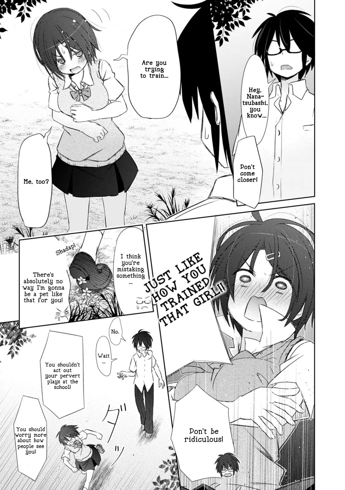 Chinchin Kemokemo - Vol.1 Chapter 3: Classmate No Hentai Megane Ga Joshichuugakusei Wo Shitsukeru Hanashi "The Story Of How A Bespectacled Hentai Classmate Trained A Middle School Girl."