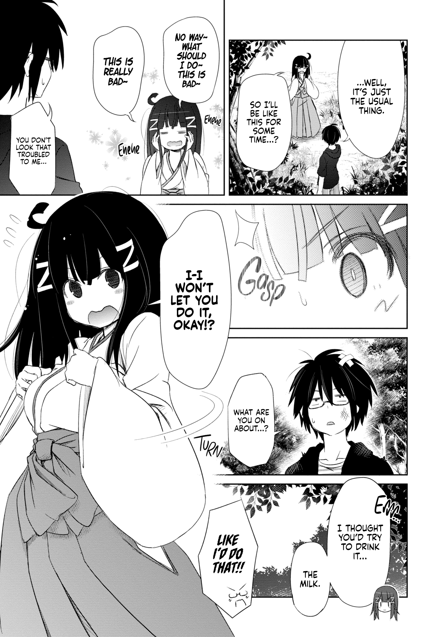 Chinchin Kemokemo - Vol.2 Chapter 6: The Story Of How Yuzuriha Let Me Drink Breast Milk