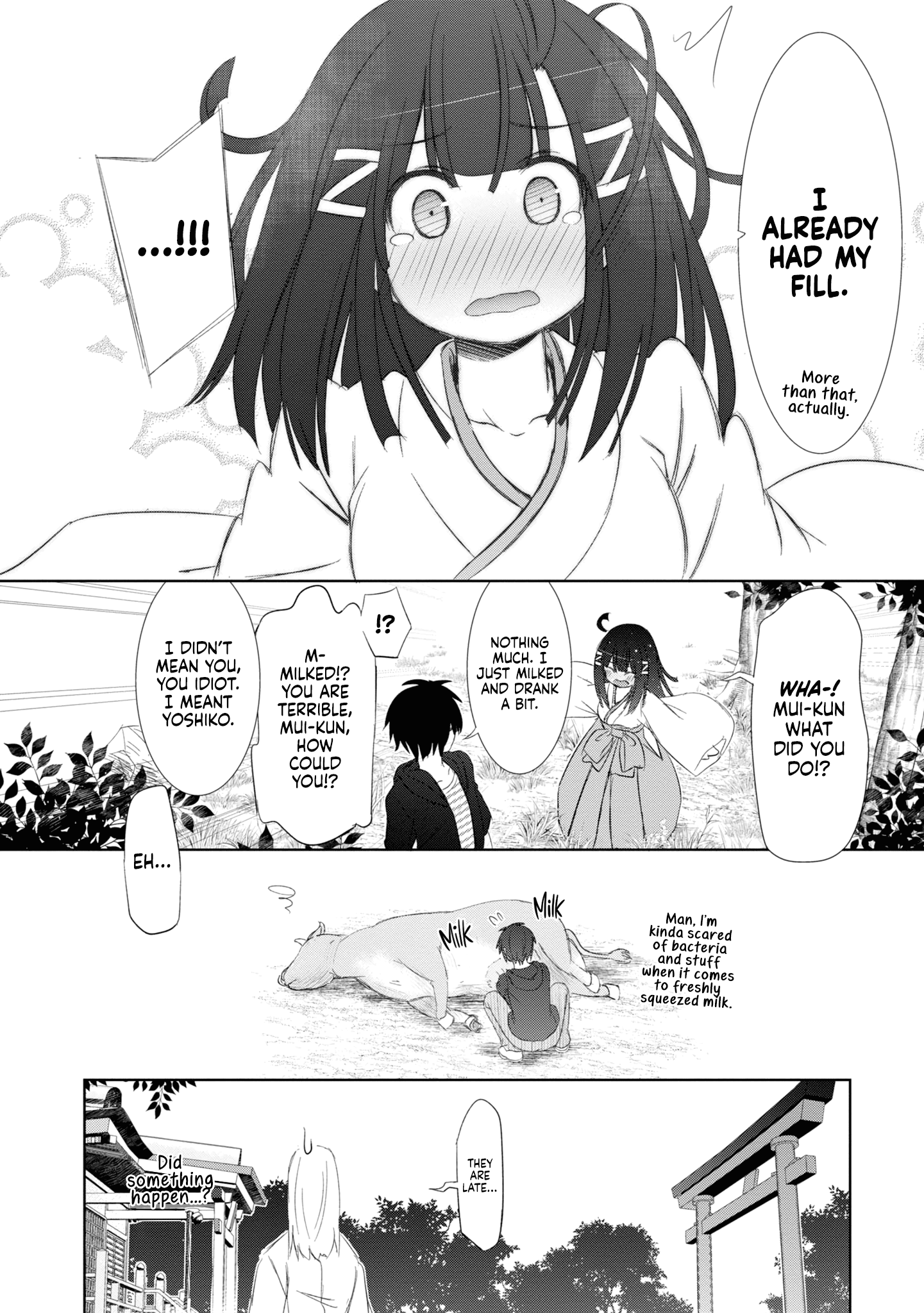 Chinchin Kemokemo - Vol.2 Chapter 6: The Story Of How Yuzuriha Let Me Drink Breast Milk