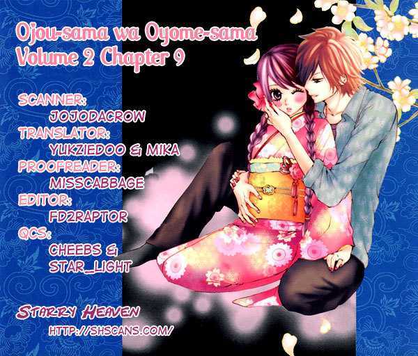 Ojousama Wa Oyomesama - Vol.2 Chapter 9