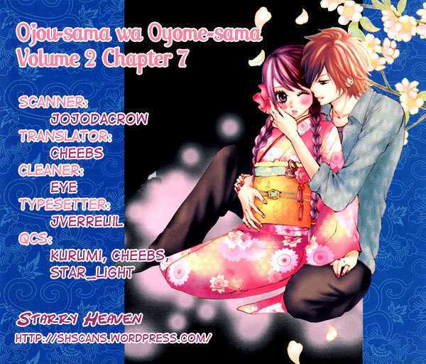 Ojousama Wa Oyomesama - Vol.2 Chapter 7