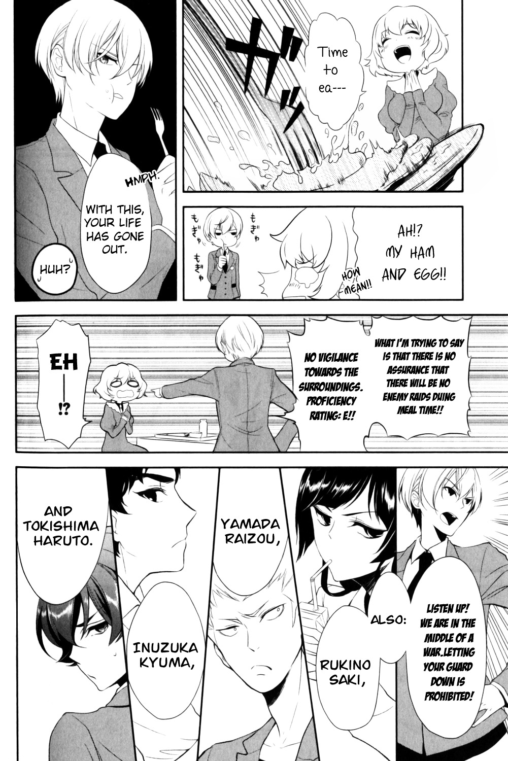 Kakumeiki Valvrave Anthology Comic - Vol.1 Chapter 5 : Pursuit! Ham-And-Eggs