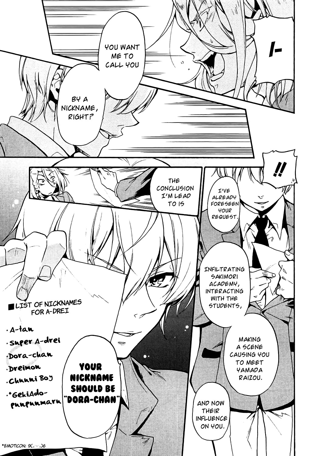 Kakumeiki Valvrave Anthology Comic - Vol.1 Chapter 8 : A-Drei S Trial Enrollment