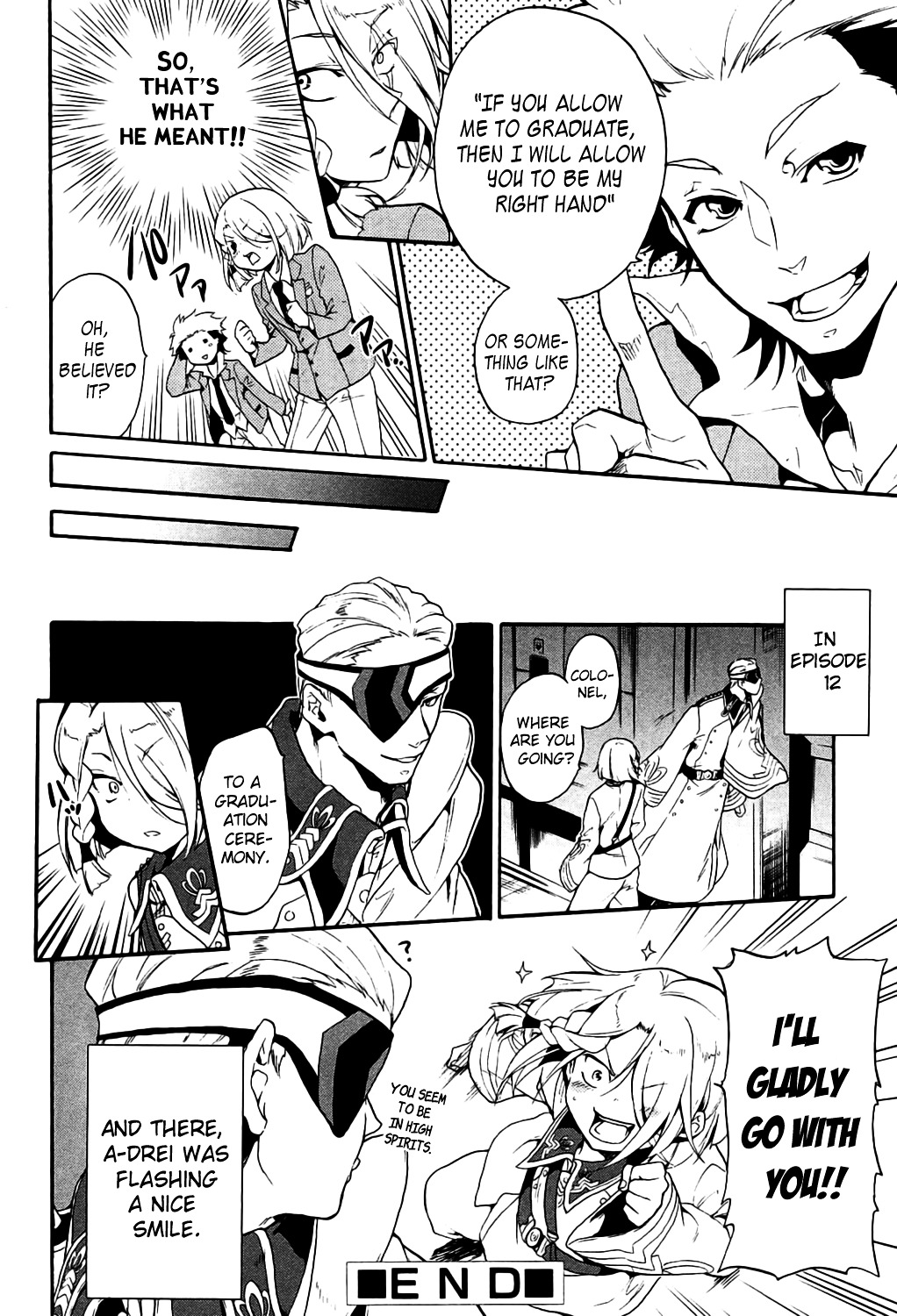 Kakumeiki Valvrave Anthology Comic - Vol.1 Chapter 8 : A-Drei S Trial Enrollment