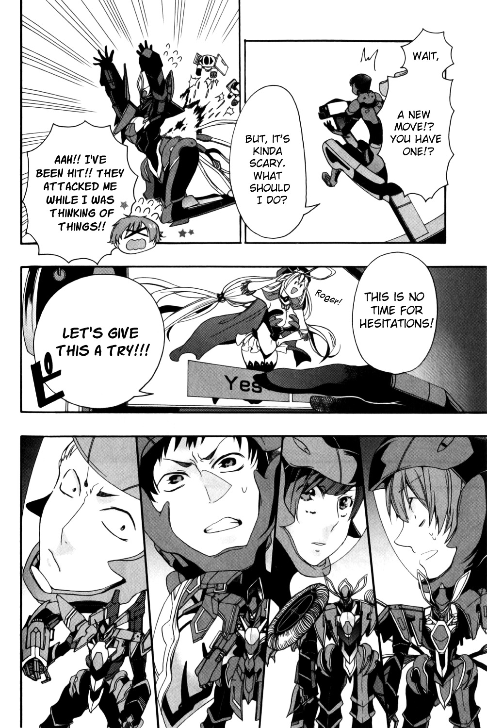 Kakumeiki Valvrave Anthology Comic - Vol.1 Chapter 16 : Combine! Valvrave [End]