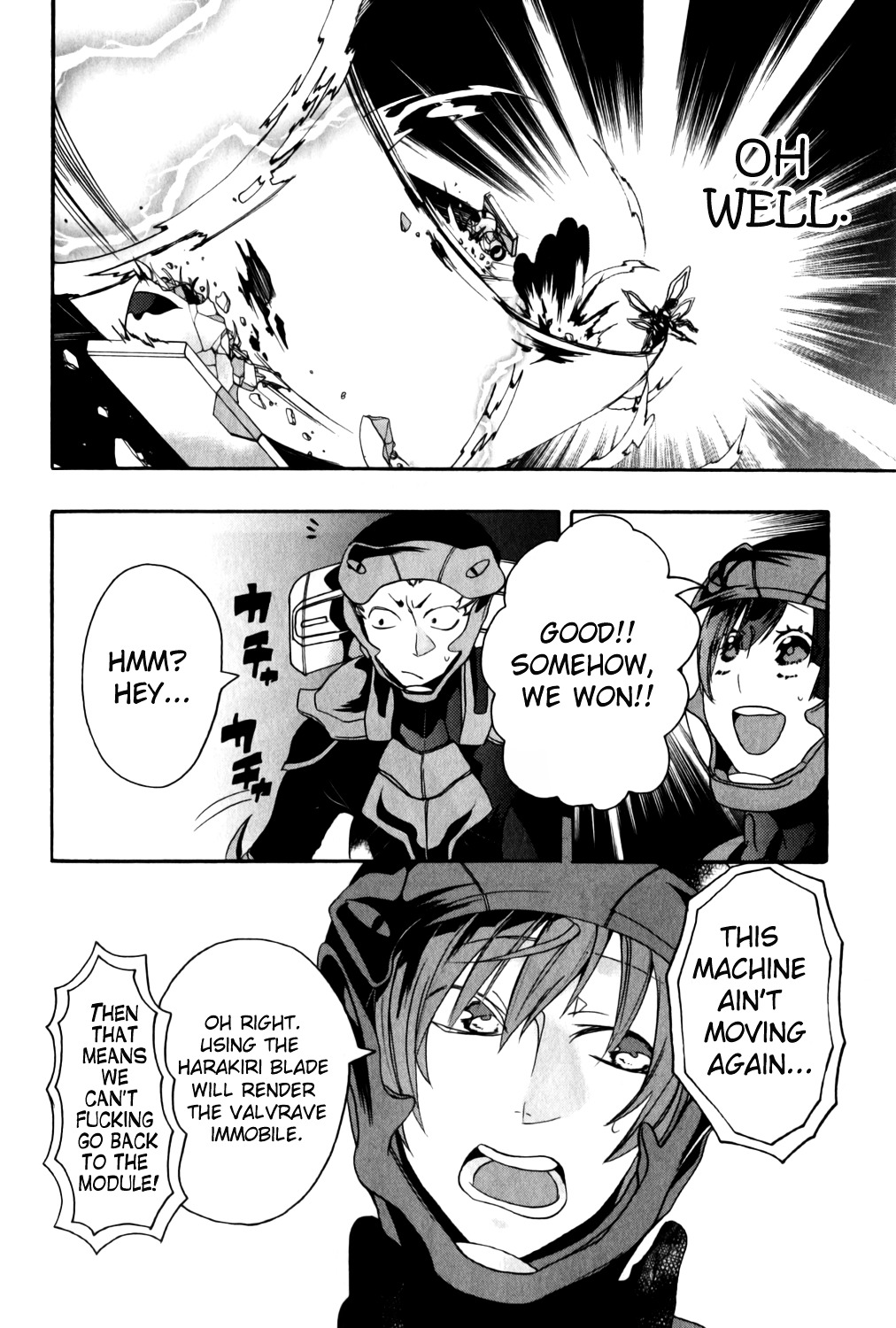 Kakumeiki Valvrave Anthology Comic - Vol.1 Chapter 16 : Combine! Valvrave [End]