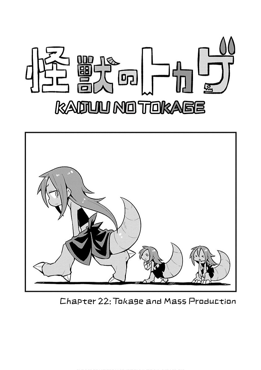 Monster Lizard - Chapter 22: Tokage And Mass Production