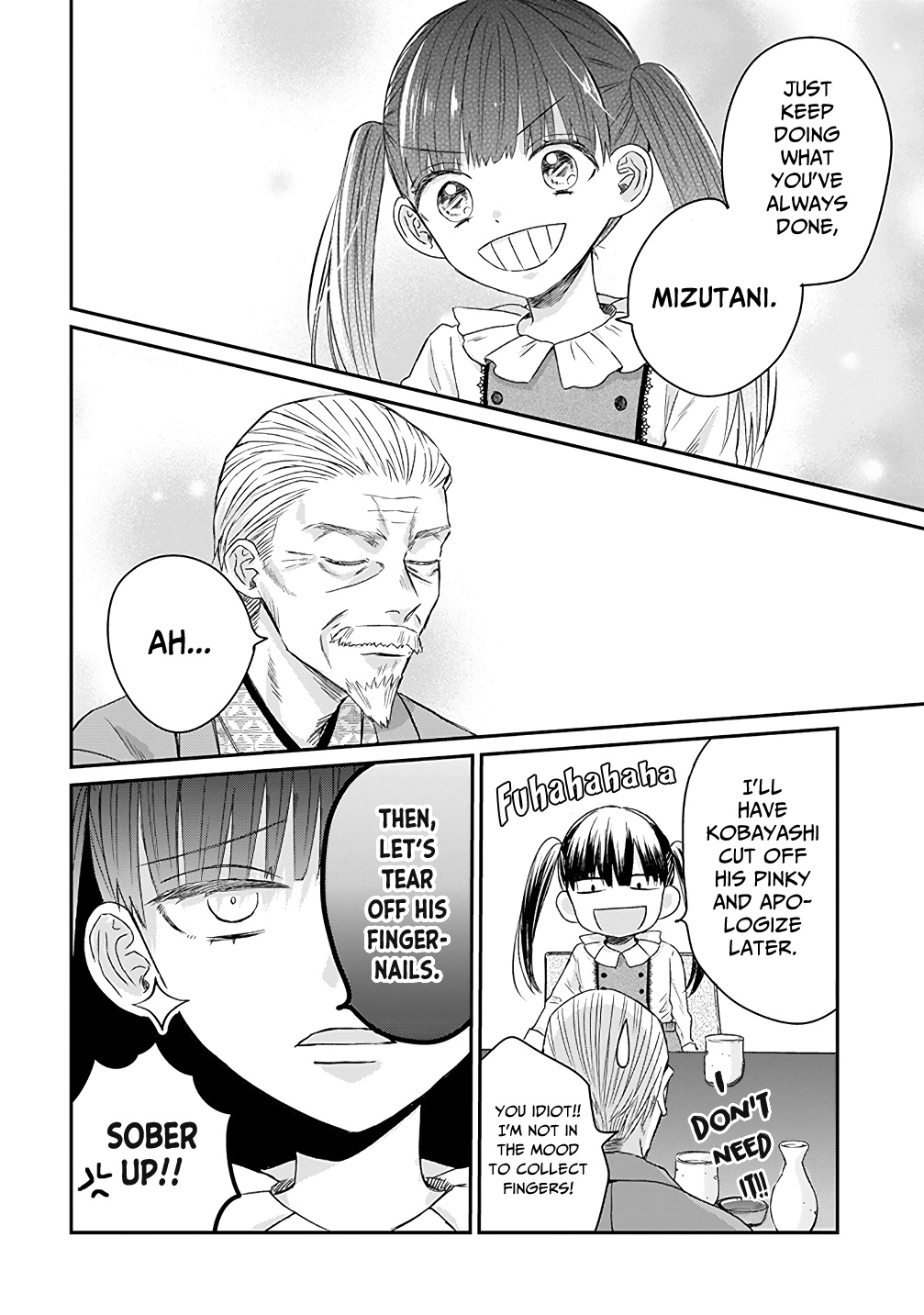 The Story Of A Yakuza Boss Reborn As A Little Girl - Vol.1 Chapter 15: Boss, Are You In A Bad Mood?