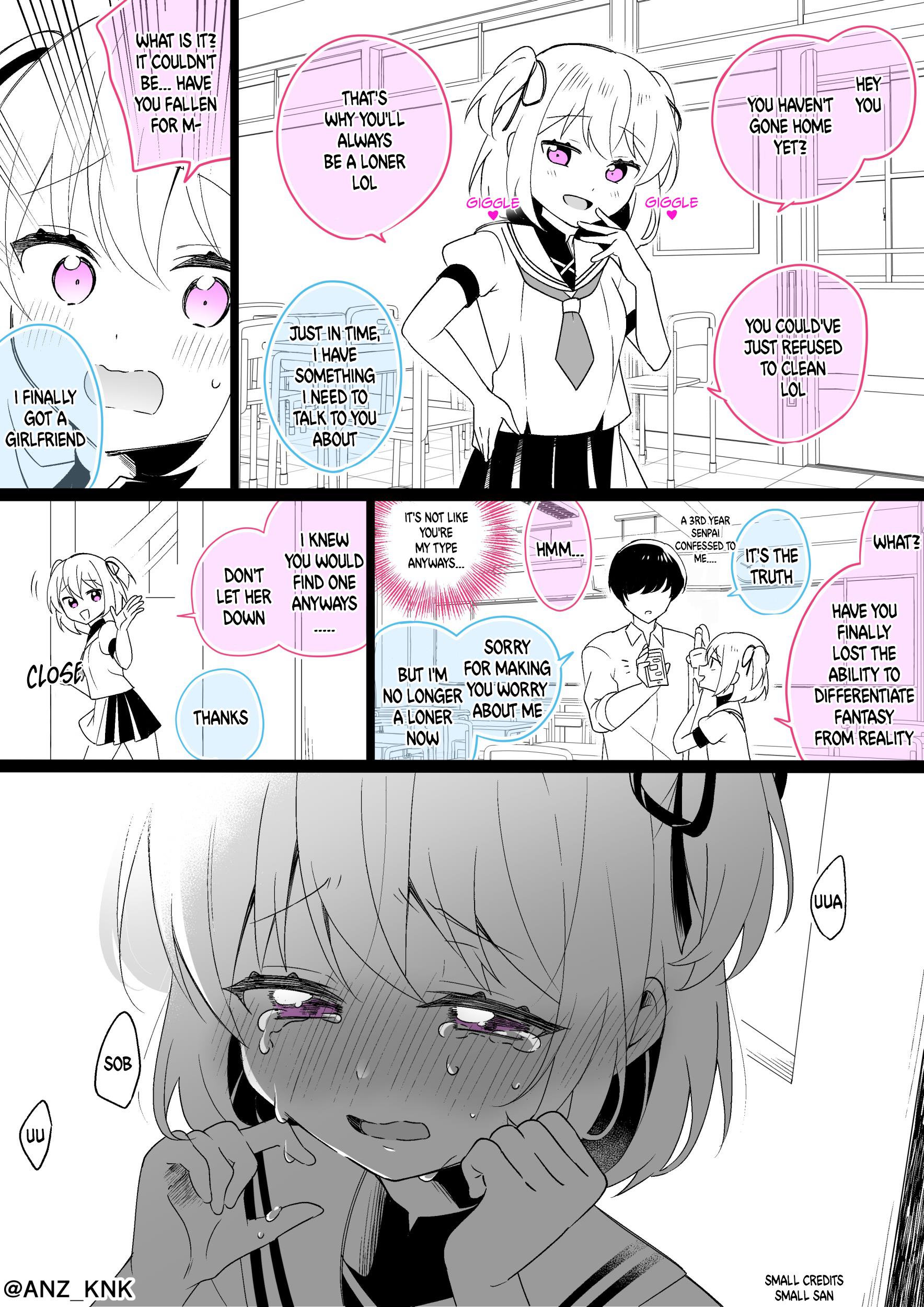 Setting Things Straight With Brats - Chapter 15: Brat Lost Because Otaku Kun Got A Girlfriend