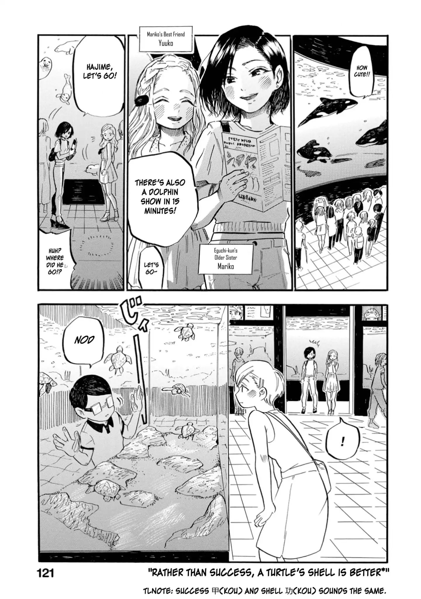 Yokoshima Na Eguchi-Kun - Vol.1 Chapter 26: Rather Than Success, A Turtle S Shell Is Better [End]