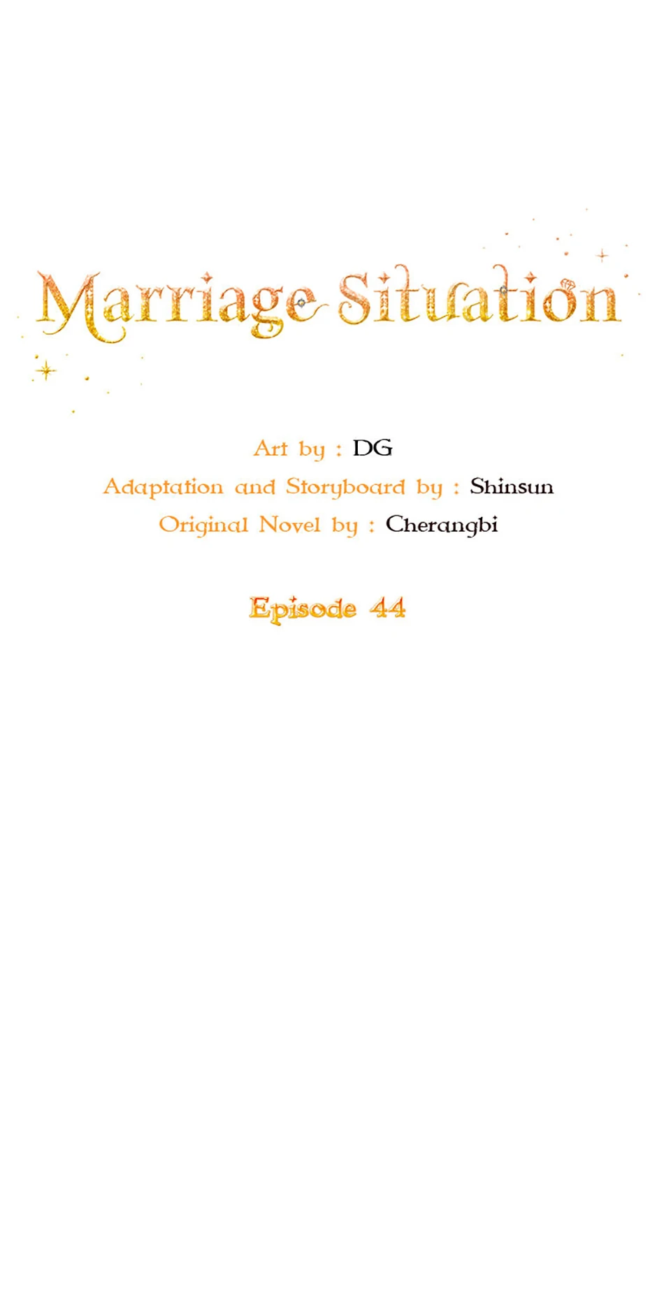 Marriage Situation - Chapter 44